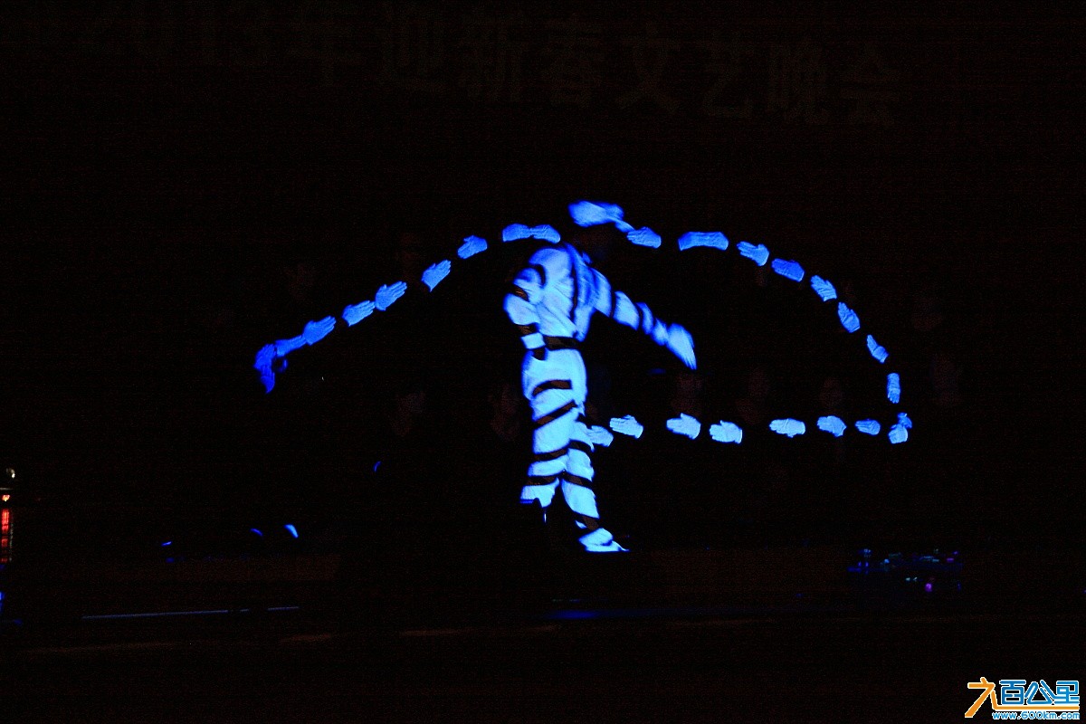 15部紫光手影舞