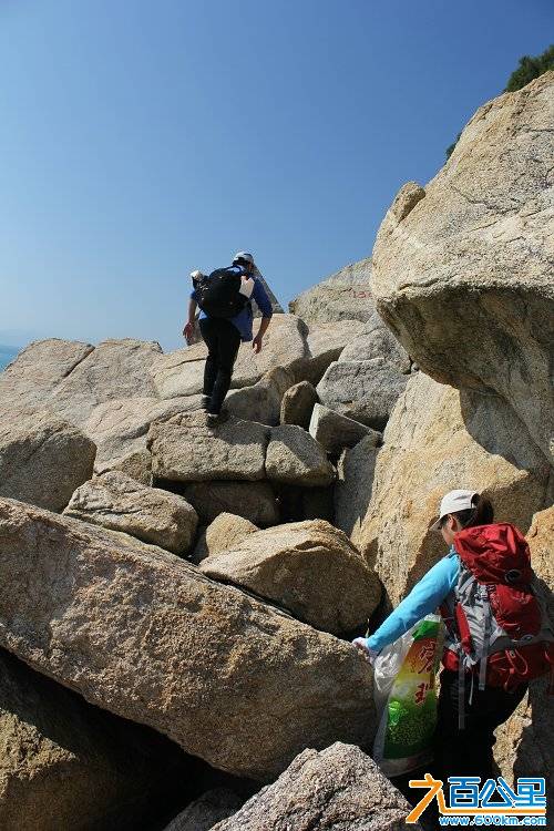 比较困难的岩石路。因为石头大，基本是跨和跳
